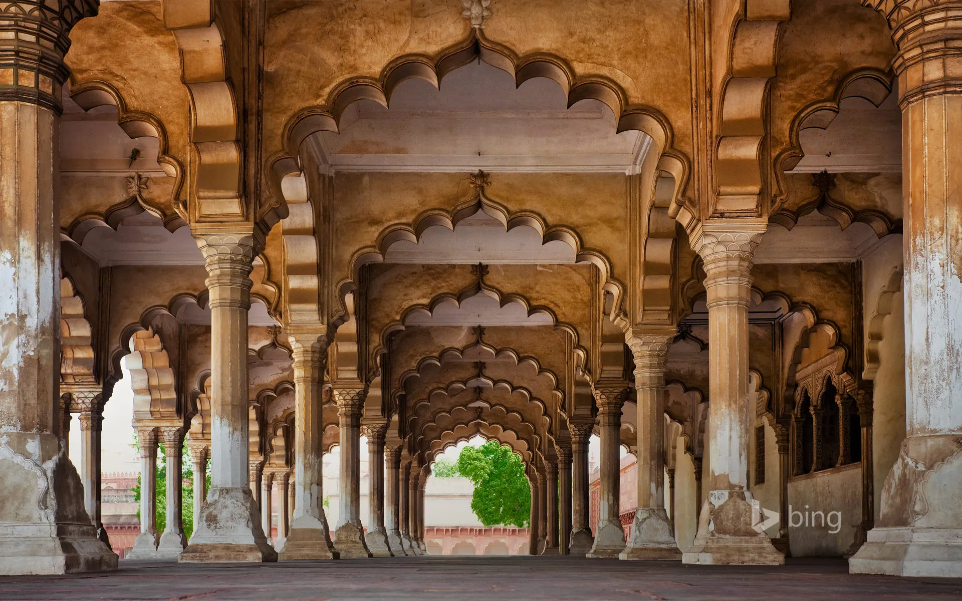 Palace courtyard
